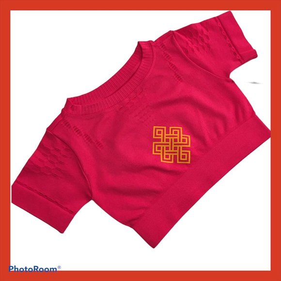 90' Degrees Crop Top Raspberry Jam Color NWT - Picture 2 of 12